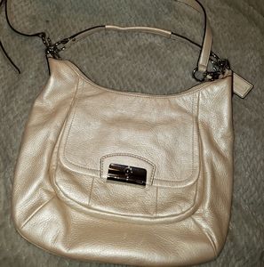 Coach leather bag